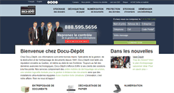 Desktop Screenshot of docudepot.com